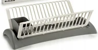 Suszarki do naczyń - SUSZARKA DO NACZYŃ MAŁA SZARO-BIAŁA SKŁADANA - miniaturka - grafika 1