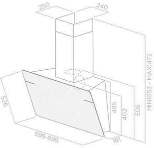 Elica Lessenza BL/A/90 - Okapy kuchenne - miniaturka - grafika 3