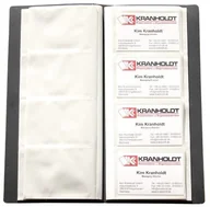 Wizytowniki - EXXO by HFP exxo by wizytownika HFP z eingeschweissten koszulek, czarny 24468 - miniaturka - grafika 1