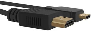 Qoltec Kabel HDMI A / Micro HDMI D, 1.5m 50510 - Kable - miniaturka - grafika 2