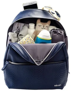 Beaba Plecak dla mamy San Francisco blue/snake - Torby i organizery dla mam - miniaturka - grafika 8