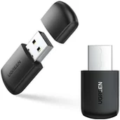 Adaptery i przejściówki - uGreen Adapter USB zewnętrzna karta sieciowa UGREEN CM448 2.4GHz Czarny 11232X1 - miniaturka - grafika 1