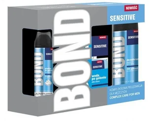 BOND Sensitive Zestaw Dezodorant w sprayu + Woda po goleniu + Pianka do golenia - Zestawy kosmetyków męskich BOND Sensitive Zestaw Dezodorant w sprayu + Woda po goleniu + Pianka do golenia - Zestawy kosmetyków męskich - miniaturka - grafika 3