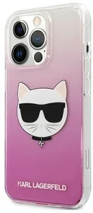 Karl Lagerfeld KLHCP13XCTRP iPhone 13 Pro Max 6,7" hardcase różowy/pink Choupette Head KF000770 - Etui i futerały do telefonów - miniaturka - grafika 4