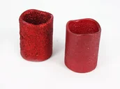 Ozdoby bożonarodzeniowe - Hanipol Świeca Led Mała Czerwona Mix 219-1817 219-1817 - miniaturka - grafika 1