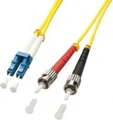 Kable miedziane - Lindy Patchcord światłowodowy LC/ST 9/125 Singlemode 1m 47460 47460 - miniaturka - grafika 1