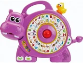 Zabawki interaktywne dla dzieci - Fisher Price Vtech Baby Literkowy hipopotam 60478 polska wersja językowa - miniaturka - grafika 1