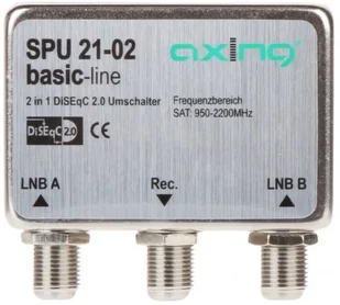 Axing Przełącznik SPU-21-02 DiSEqC 2.0 SPU-21-02 - Rozgałęźniki i multiswitche do TV-SAT - miniaturka - grafika 2