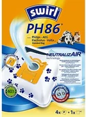 Akcesoria do odkurzaczy - Swirl PH 86 NeutralizAir worki do odkurzacza Philips, 4 worki + 1 filtr 202621 - miniaturka - grafika 1