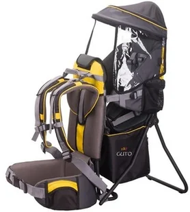 GUTO Nosidło GUTO Classic Czarno-żółty - Nosidełka dla dzieci - miniaturka - grafika 2