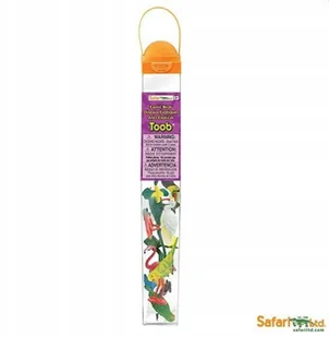 SAFARI Ltd. SAFARI Ltd SAFARI Ltd Tuba z figurkami ptaki egzotyczne - Zabawki interaktywne dla dzieci - miniaturka - grafika 2