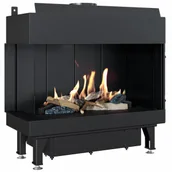 Kominki gazowe - KRATKI Wkład gazowy LEO 70 lewy na gaz ziemny LEO/L/70/G20 - miniaturka - grafika 1