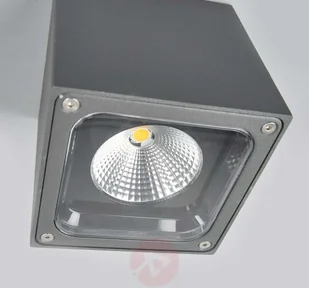 Lampenwelt.com Tanea - lampa sufitowa LED w formie kostki, IP54 - Lampy ogrodowe - miniaturka - grafika 5