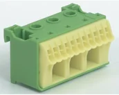 Rozdzielnie elektryczne - Hager Quick connect earth 14 connections KN14E - miniaturka - grafika 1