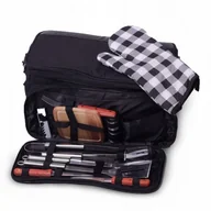 Akcesoria do grilla - Skaut Torba termiczna piknikowa + zestaw do grilla 0719 - miniaturka - grafika 1