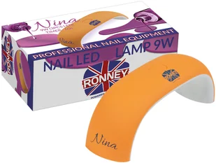 ronney RONNEY NINA Profesjonalna lampa do paznocki LED 9W (GY-LED-018) - POMARAŃCZOWA - Lampy UV do paznokci - miniaturka - grafika 3