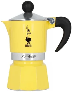 Bialetti Kawiarka Rainbow żółta poj. 1 tz 55.50.BLRZ1 - Zaparzacze i kawiarki - miniaturka - grafika 4