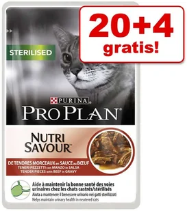 Pro Plan Zestaw 24 x 85 g - Wołowina - Mokra karma dla kotów - miniaturka - grafika 2