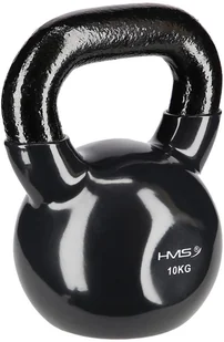 HMS Hantla winylowa żeliwna kettlebell czarna 10 kg - HMS - Kettlebell - miniaturka - grafika 4