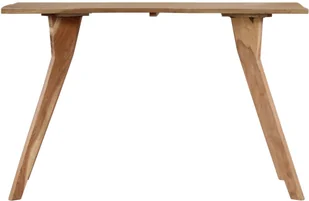 vidaXL Stół jadalniany, 120 x 58 x 76 cm, lite drewno akacjowe - Stoły - miniaturka - grafika 2