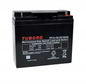 Baterie do zasilaczy awaryjnych UPS - Akumulator Tuborg Tp 12-18 12V 18Ah - miniaturka - grafika 1