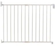Zabezpieczenia dla dzieci - Lindam barierka dla dzieci przesuwna regulacja szerokości metalowa biała - miniaturka - grafika 1