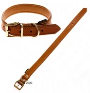 Smycze dla psów - dr Seidla skórzana Buffalo koniakowa Obwód szyi 40-50 cm | 5% na pierwsze zamówienie | Dostawa GRATIS od 99 zł + BONUS do pierwszego zamówienia| Dostawa GRATIS! - miniaturka - grafika 1