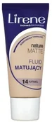 Podkłady do twarzy - Lirene LIRENE Nature Matte 14 Karmel 30ml 73773-uniw - miniaturka - grafika 1