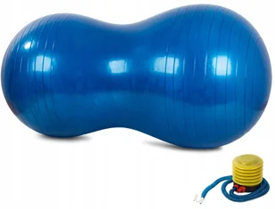 Piłka Gimnastyczna Fitness Orzeszek Fasolka Duża - Piłki do ćwiczeń - miniaturka - grafika 5