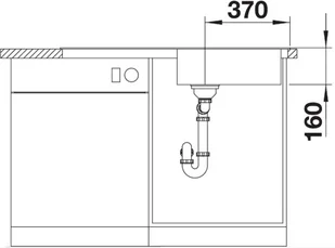 Blanco LIVIT XL 6S 518519 - Zlewozmywaki - miniaturka - grafika 5