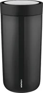 Kubki termiczne - Stelton Kubek termiczny To-Go Click 400 ml czarny z podwójnej stali 685-1 - miniaturka - grafika 1