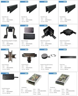 V-TAC Szynosystem Magnetyczny Szyna 100cm Aluminiowa Czarna - Akcesoria do oświetlenia - miniaturka - grafika 2