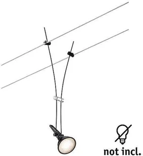 Paulmann System linkowy Spot Comet max1x50W Czarny mat GU5,3 12V metal PL94489) PL94489 - Oprawy, klosze i abażury - miniaturka - grafika 6