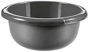 Kosze na bieliznę - Curver 01815 308 04 okrągła miska 10.5 L, plastik, antracyt, 36 x 36 x 16 cm 01815-308-04 - miniaturka - grafika 1