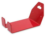 Akcesoria rowerowe - Relaxdays 10019267 uchwyt ścienny do wieszania rowerów, kolor czerwony 10019267 - miniaturka - grafika 1