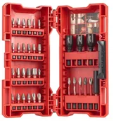 Klucze i nasadki - Milwaukee ZESTAW BITÓW I NASADEK SHOCKWAVE 33 szt 4932430905 - miniaturka - grafika 1