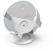 Głośniki - stojaki i akcesoria - Hama -podstawką (2. generacji, w celu optymalnego dopasowania i prezentację Echo Dot, głośnik-stojak na stół,-uchwyt, odpowiedni do Amazon Echo Dot) Biały 00181519 - miniaturka - grafika 1