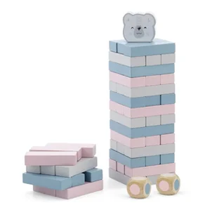 Viga Toys Drewniana gra Jenga Viga PolarB - Tablice dla dzieci - miniaturka - grafika 9