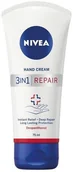 Kremy i maski do rąk - Nivea 3in1 Repair Hand Cream regenerujący krem do rąk 75ml 92443-uniw - miniaturka - grafika 1