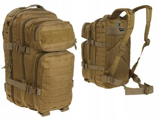 Mil-Tec Plecak US Coyote Laser Cut Assault Backpack SM (140 l02605) - Plecaki - miniaturka - grafika 2