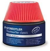 Zakreślacze - Staedtler 488 64 Textsurfer classic tekstu marker do napełniania Ladestation für 364, 15  20 X napełnianie, czerwony 488 64-2 - miniaturka - grafika 1
