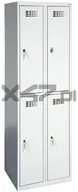 Pozostałe wyposażenie warsztatu - Malow Szafa ubraniowa BHP SUS 322 W st (D68E-770FD) - miniaturka - grafika 1