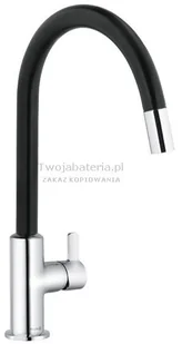 Kludi Bingo Star z wyciąganą wylewką 468518778 czarny mat - Baterie kuchenne Kludi Bingo Star z wyciąganą wylewką 468518778 czarny mat - Baterie kuchenne - miniaturka - grafika 1