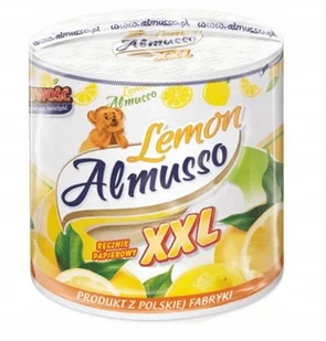 Ręcznik papierowy Lemon Almusso XXL 2-warstwowy - Ściereczki, gąbki, czyściki - miniaturka - grafika 2