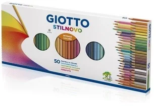 Giotto Kredki Stilnovo 50 Kolorów Giotto 8000825018145 - Kredki, ołówki, pastele i pisaki - miniaturka - grafika 2