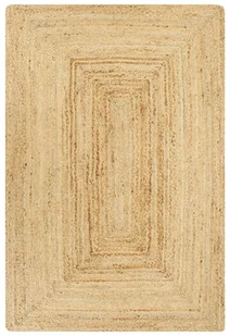 vidaXL Ręcznie wykonany dywan, juta, naturalny, 80x160 cm Ręcznie wykonany dywan, juta, naturalny, 80x160 cm - Dywany - miniaturka - grafika 2