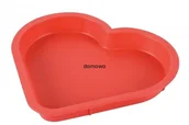 Formy do ciast - FOREMKA FORMA SILIKONOWA SERCE, - miniaturka - grafika 1