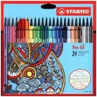 STABILO Stabilo Pen 68  Premium-flamastrów, wielokolorowa 6824-7 - Kredki, ołówki, pastele i pisaki - miniaturka - grafika 2