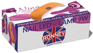 ronney RONNEY NINA Profesjonalna lampa do paznocki LED 9W (GY-LED-018) - POMARAŃCZOWA - Lampy UV do paznokci - miniaturka - grafika 4