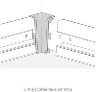 VOX Narożnik Esquero Platan Kalifornijski 603/Narożnik Wewnętrzny/GAT 1 (30006961) - Panele podłogowe - miniaturka - grafika 2